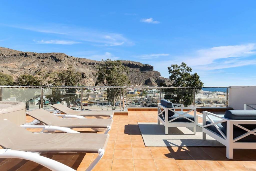 פוארטו דה מוגן Rivera Del Puerto Luxury Penthouse With Great Terrace And Sea View מראה חיצוני תמונה