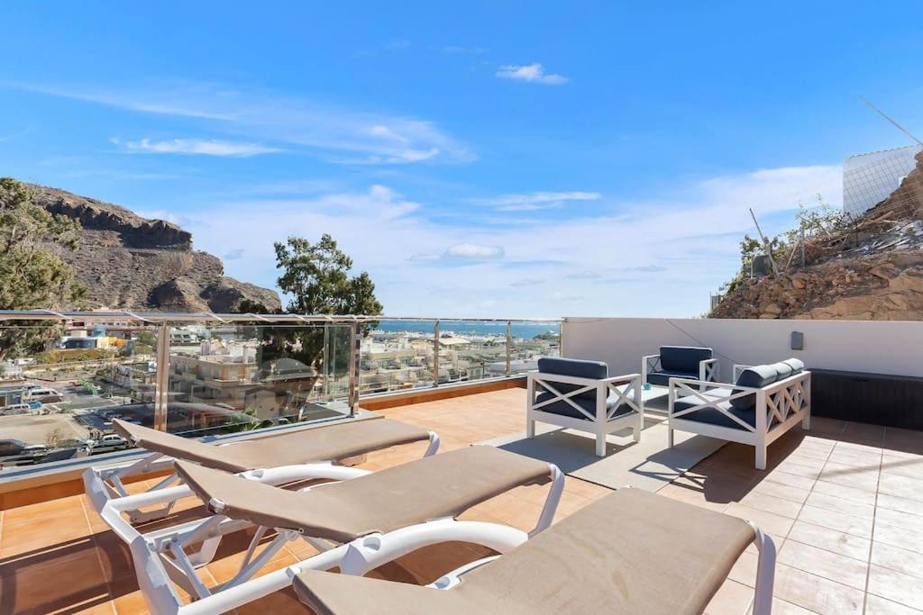 פוארטו דה מוגן Rivera Del Puerto Luxury Penthouse With Great Terrace And Sea View מראה חיצוני תמונה