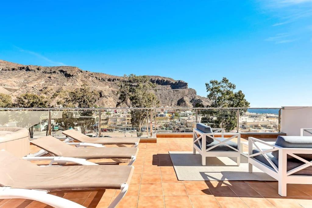 פוארטו דה מוגן Rivera Del Puerto Luxury Penthouse With Great Terrace And Sea View מראה חיצוני תמונה